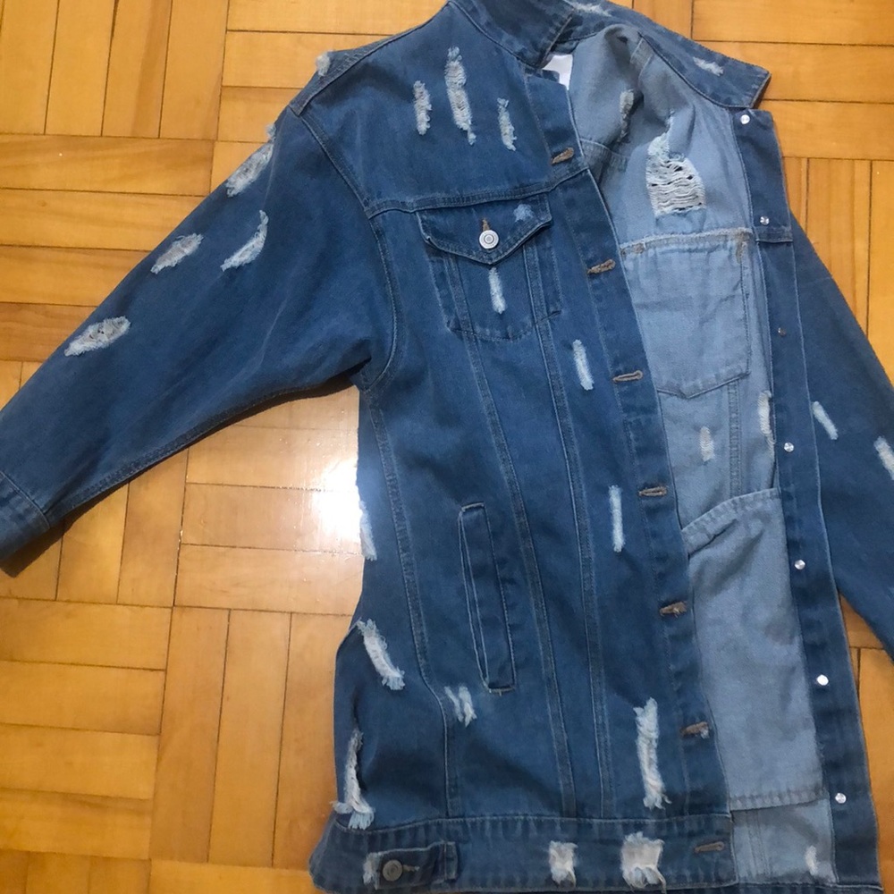 Distressed Denim Jacket 🧥 - Picture 5 of 5